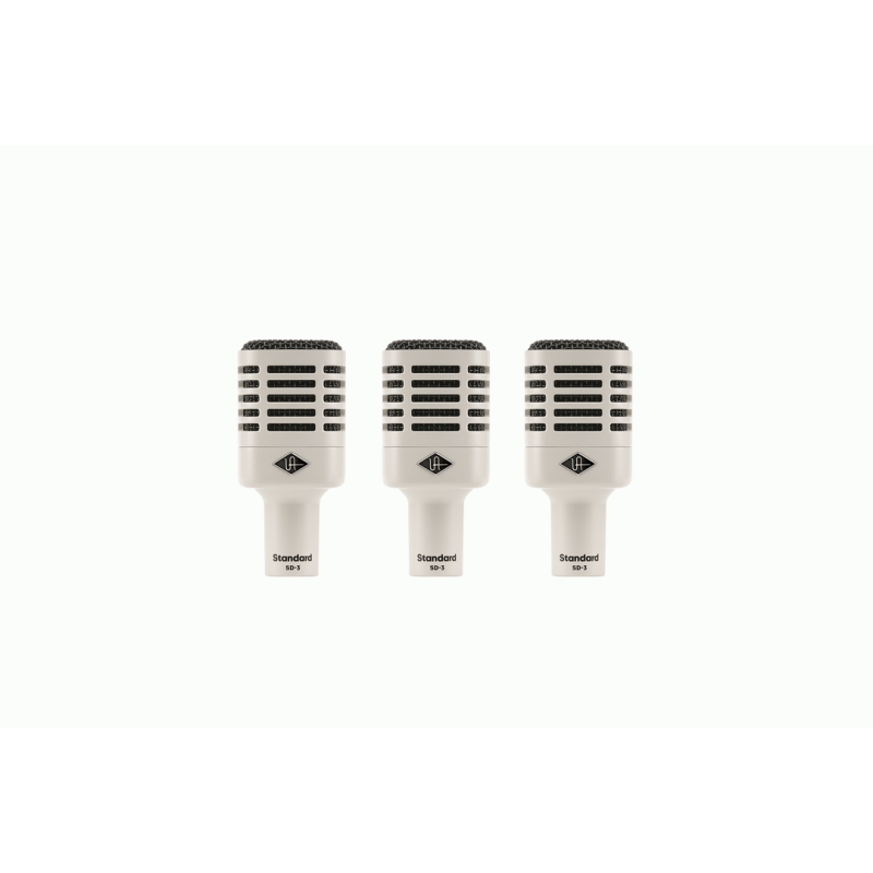 UA SD-3 Dynamic Microphone 3-Pack with Hemisphere Modeling