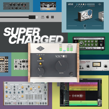 UA Volt 176 USB 1-in/2-out Audio Interface with Vintage Mic Preamp and 76 Compressor — view 5