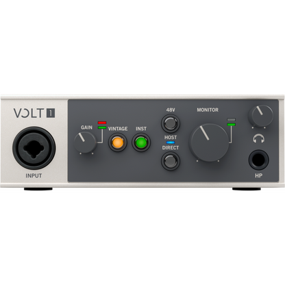 UA Volt 1 USB 1 In/2 Out Audio Interface with Vintage Mic Preamp for Mac, PC, iPad, iPhone — view 2