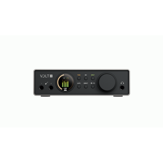 UA Volt 2 Gen 2 USB audio interface with 2 mic preamps, Tone Shaping Preamps, Smart Display, compatible with Mac and Windows