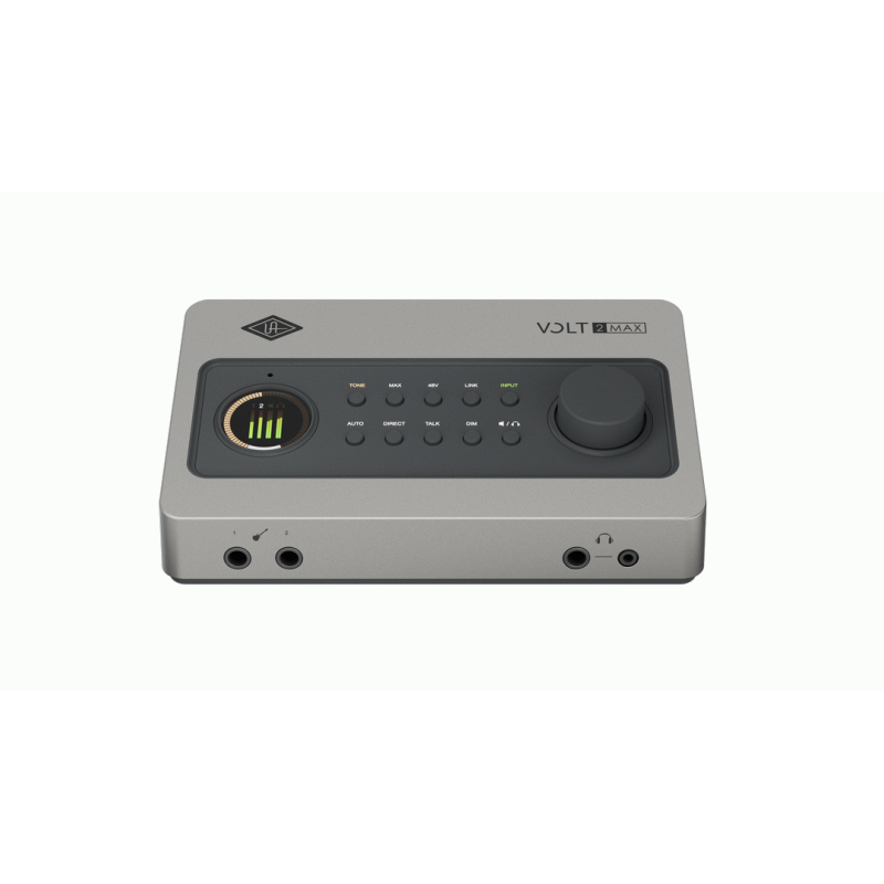 UA Volt 2 Max USB audio interface 10-in 4-out with 2 mic preamps Mac Windows — view 3