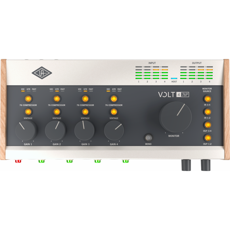 UA Volt 476P USB 4 Mic Preamp USB 2 Audio Interface — view 2