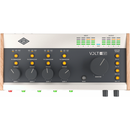 UA Volt 476P USB 4 Mic Preamp USB 2 Audio Interface — view 2