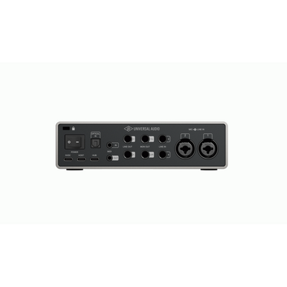 UA Volt 4 Gen 2 12-in/6-out USB audio interface with 2 mic preamps and 2 line inputs for Mac and Windows — view 2