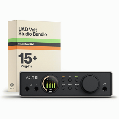 UA Volt 4 Gen 2 12-in/6-out USB audio interface with 2 mic preamps and 2 line inputs for Mac and Windows — view 6