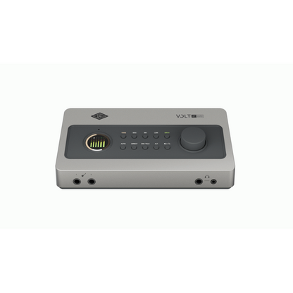 UA Volt 4P Max 12-in/6-out USB audio interface with 4 mic preamps, smart display, speaker switching, and max dynamics processing — view 3