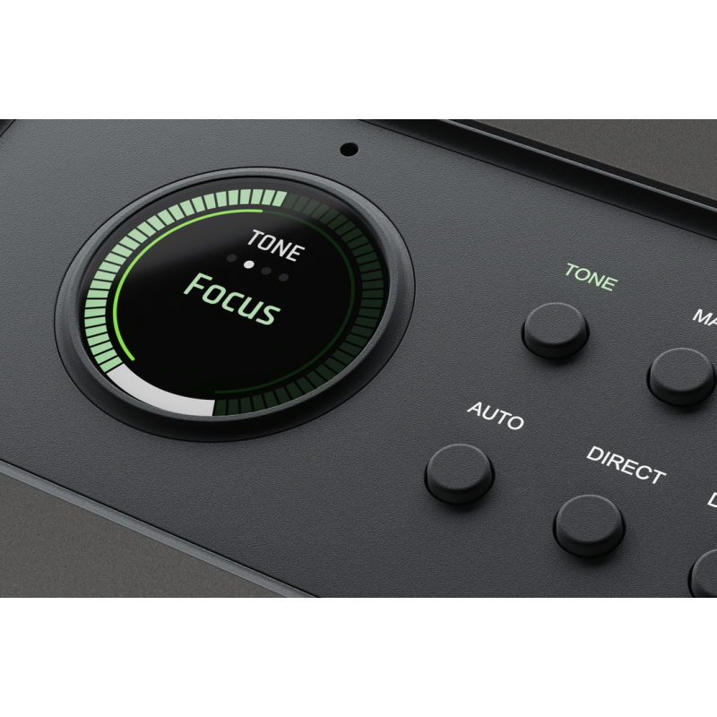 UA Volt 4P Max 12-in/6-out USB audio interface with 4 mic preamps, smart display, speaker switching, and max dynamics processing — view 4