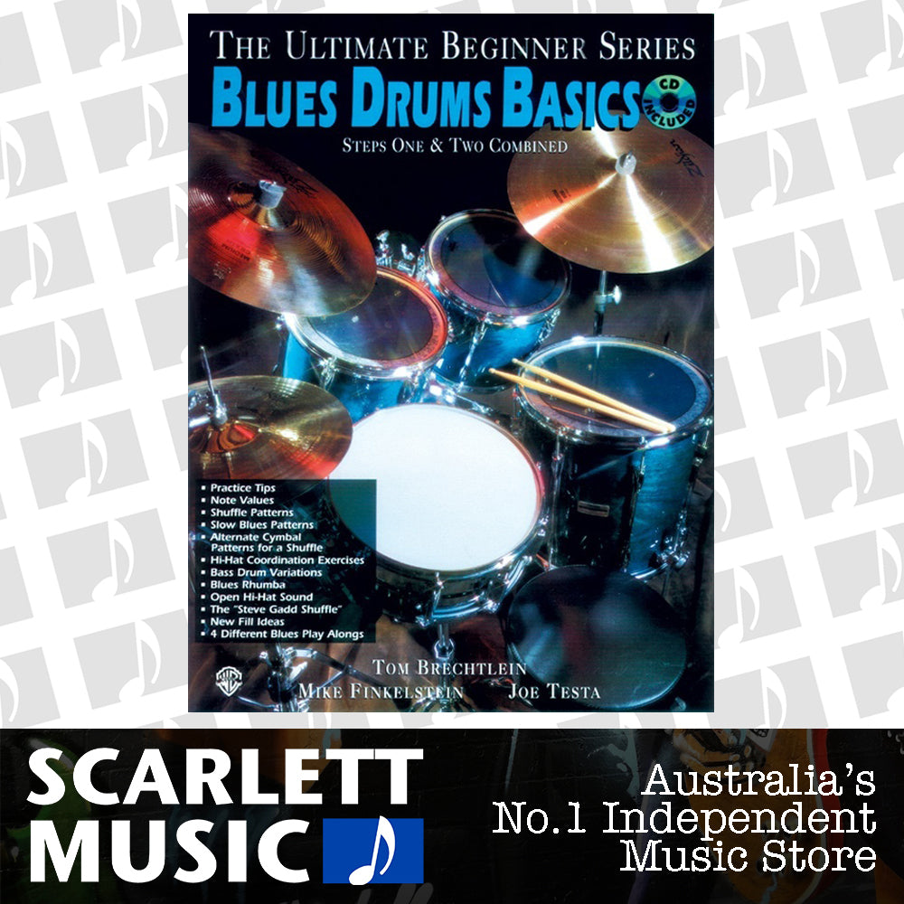 Ultimate Beginner Blues Drum Basics Book and CD — view 2