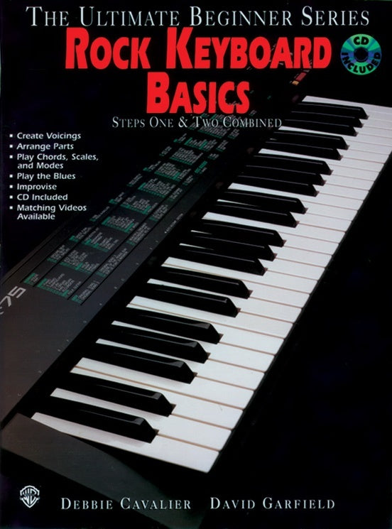 Ultimate Beginner Rock Keyboard Book with CD