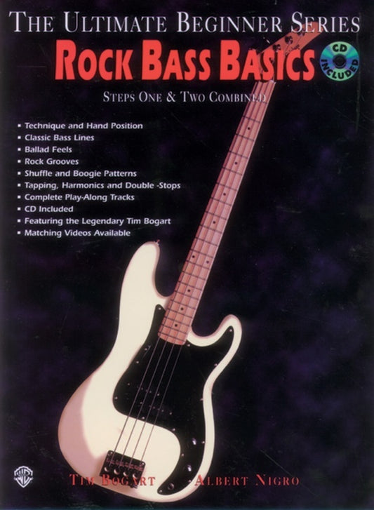 Ultimate Beginner Rock Bass Basics Book/CD