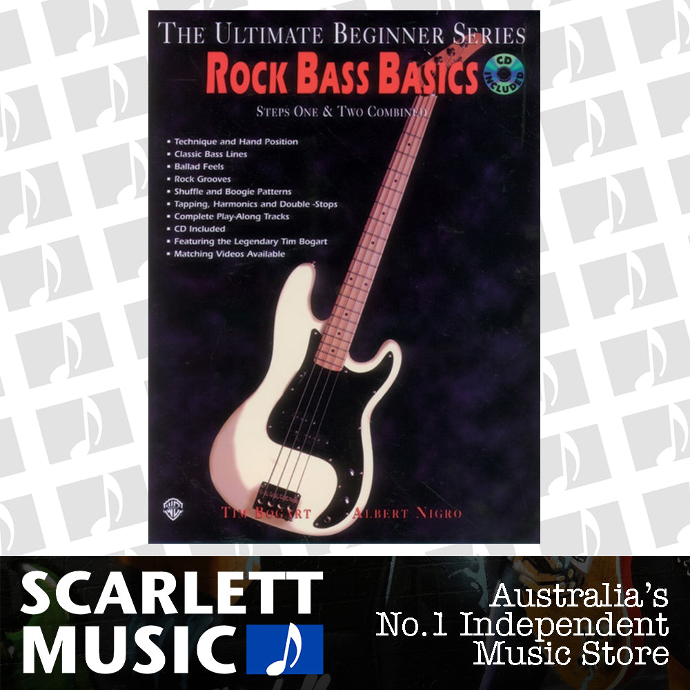 Ultimate Beginner Rock Bass Basics Book/CD — view 2