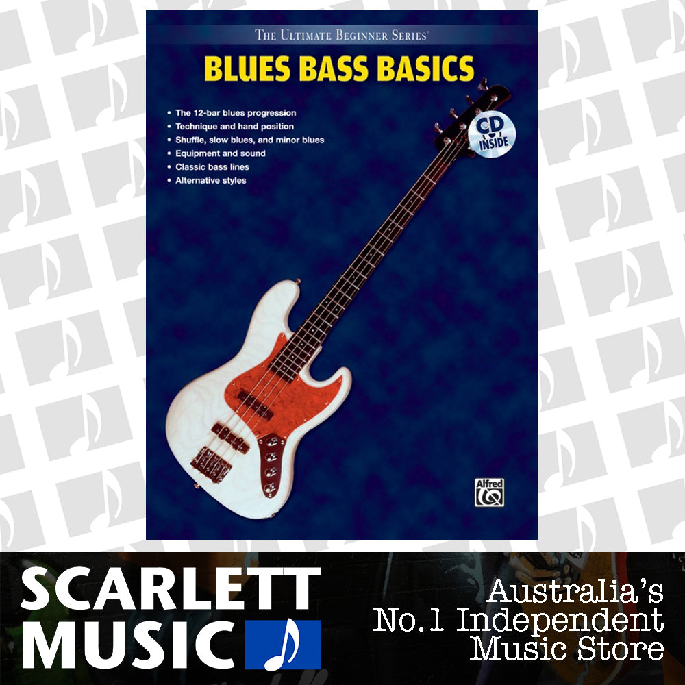 Ultimate Beginner Blues Bass Basics Book/CD — view 2