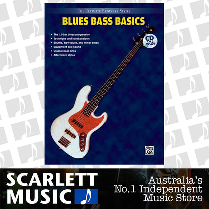 Ultimate Beginner Blues Bass Basics Book/CD — view 2