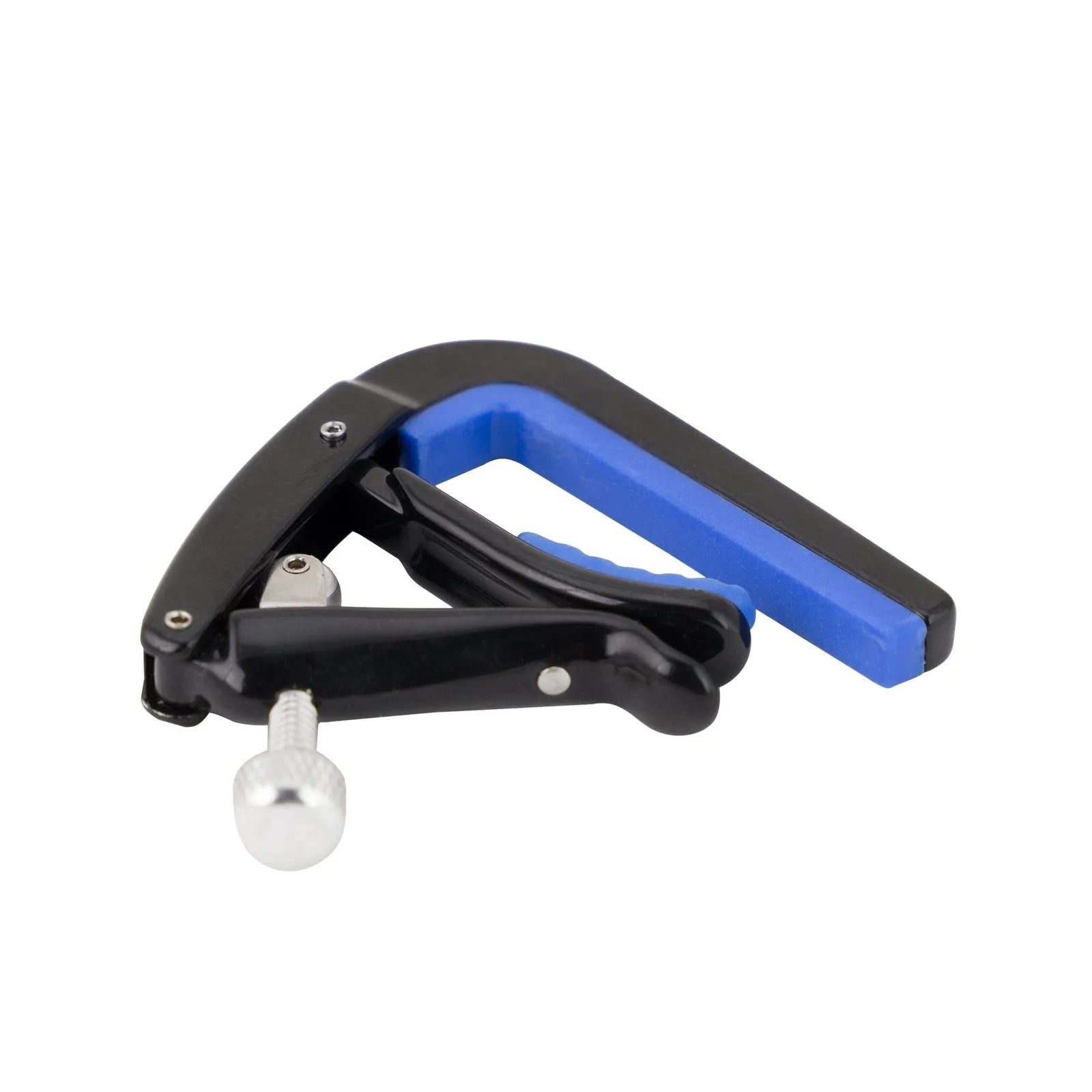 Tiki Adjustable Roller Ukulele Capo Black with Protective Rubber Grips — view 3
