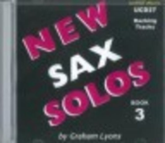 New Sax Solos Book 3 CD Alto Or Tenor (Softcover Book/CD)