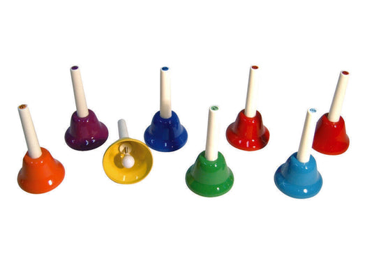 Mitello Hand Bells 8 Note Tuned Hand Bells