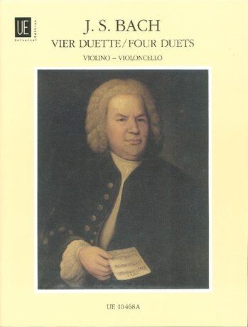 Bach - 4 Duets BWV 802-805 for Violin/Cello