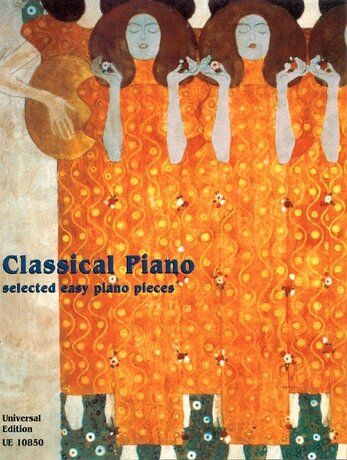 Classical Piano Selected Easy Piano Pieces by Universal Edition