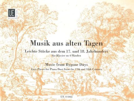 Music from Bygone Days: 10 Easy Pieces for Piano Duet