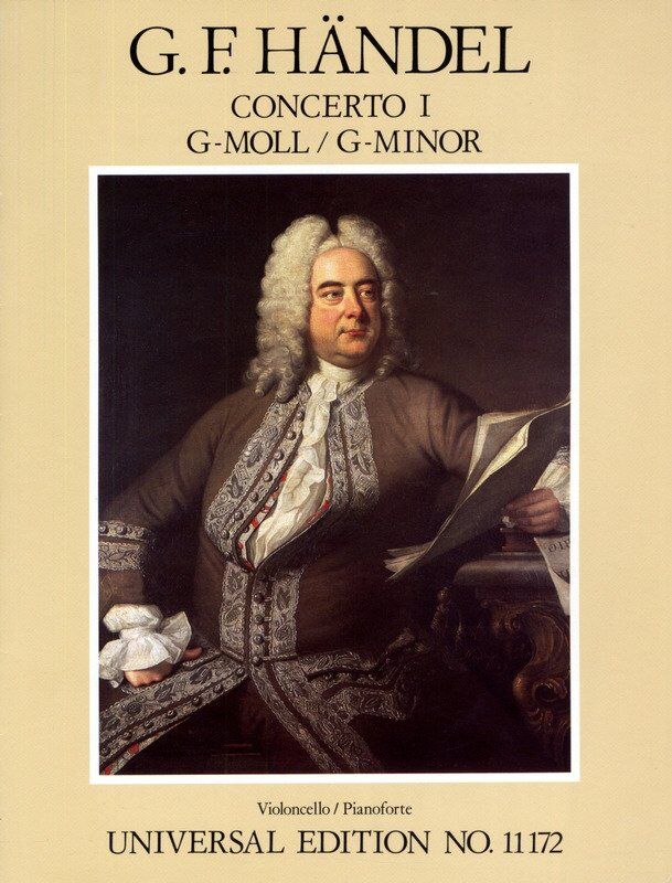 Handel - Concerto in G Minor for Cello and Piano by Universal Edition