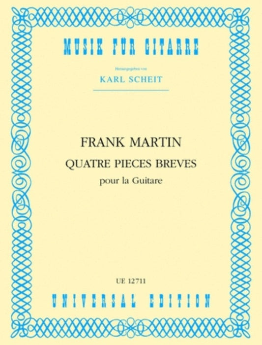 Quatre Pieces Breves Guitar