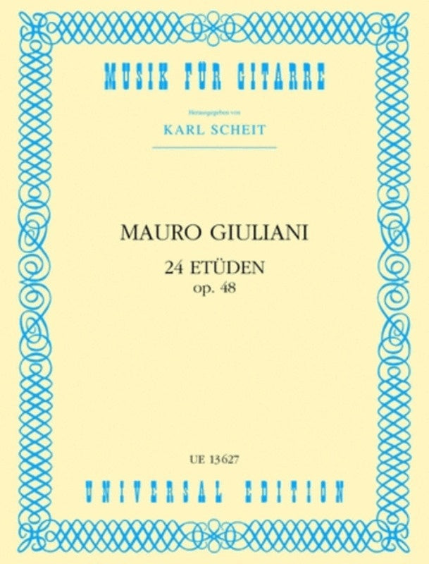 Etudes 24 Op 48 Guitar