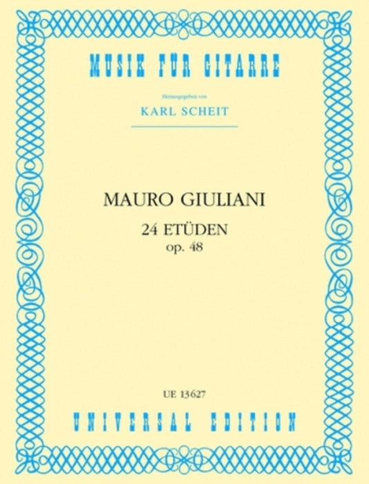 Etudes 24 Op 48 Guitar