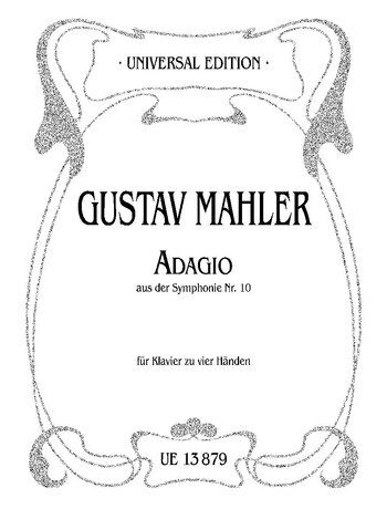 Mahler - Adagio from Symphony No. 10 for Piano Duet, Universal Edition