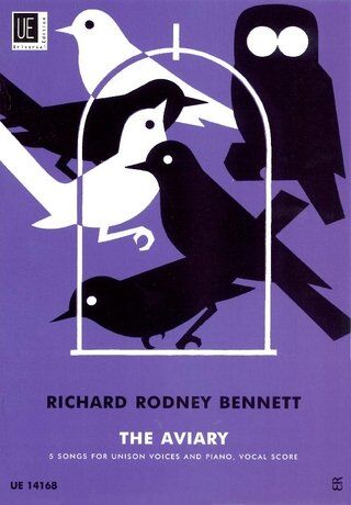 Bennett - The Aviary Unison Voices and Piano Vocal Score