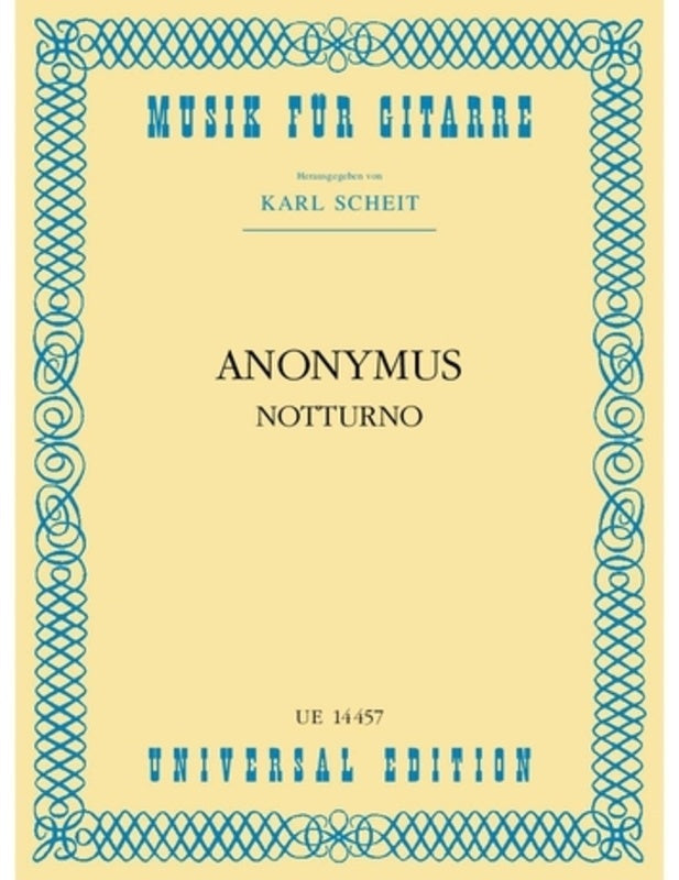 Notturno Arr Scheit Guitar