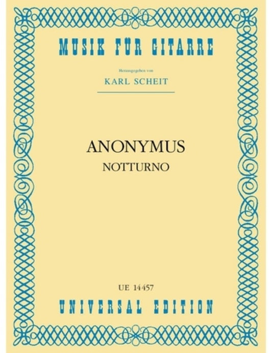 Notturno Arr Scheit Guitar