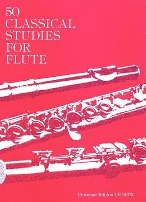 50 Classical Studies for Flute by Vester - Flute Sheet Music and Tutors