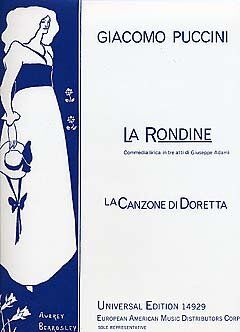 Puccini - La Canzone di Doretta - Chi il Bel Sogno Score for Voice