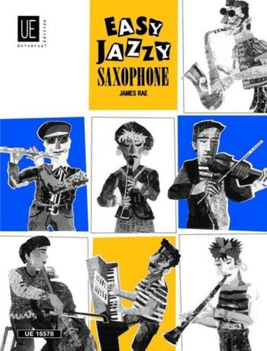 Easy Jazzy Saxophone (Softcover Book)
