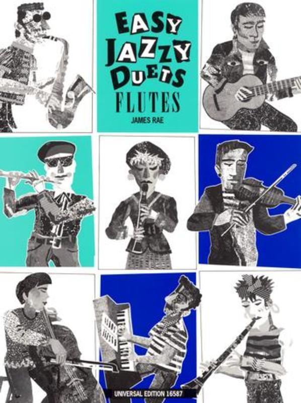 Easy Jazzy Duets Flutes (Softcover Book)