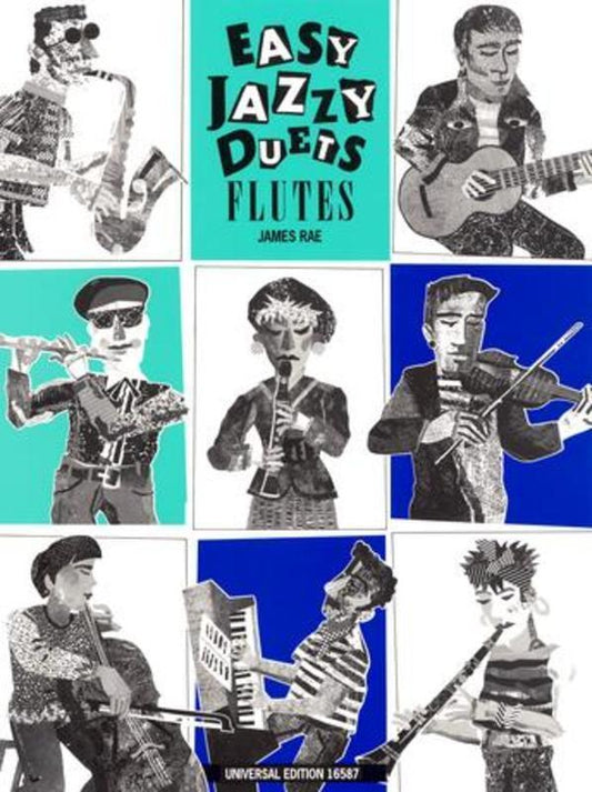 Easy Jazzy Duets Flutes (Softcover Book)