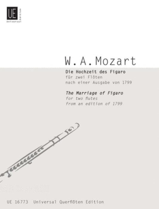 Marriage Of Figaro For 2 Flutes