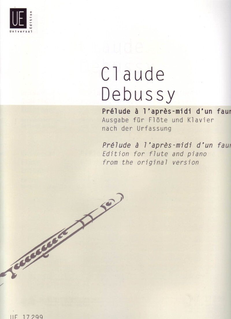 Debussy - Prelude on Afternoon of a Faune for Flute and Piano, Arranged by Karl Lenski — view 2