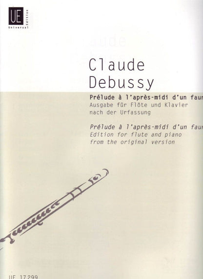 Debussy - Prelude on Afternoon of a Faune for Flute and Piano, Arranged by Karl Lenski — view 2