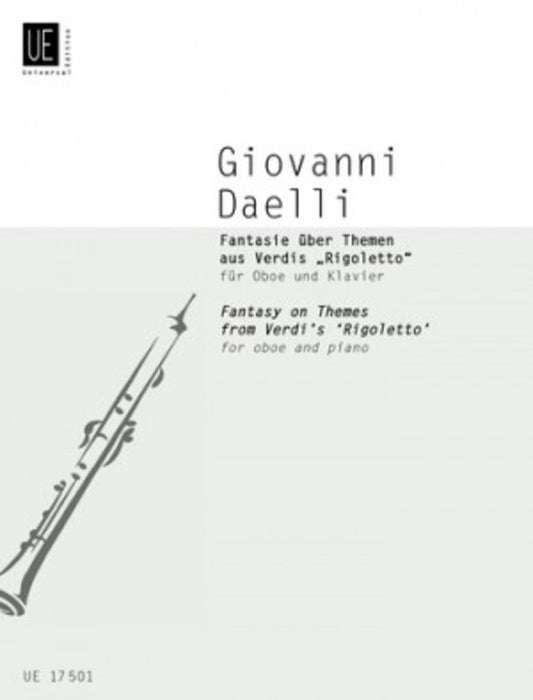 Daelli - Fantasy Themes From Rigolletto Oboe/Piano (Softcover Book)
