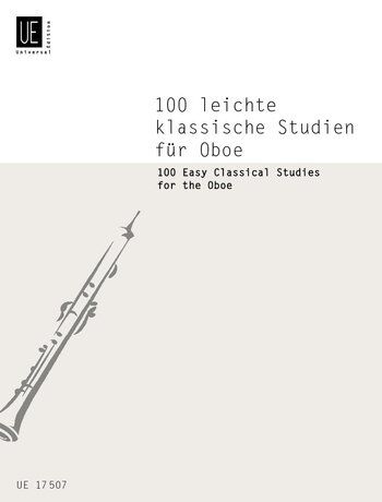 Easy Classical Studies 100 for Oboe by Universal Edition