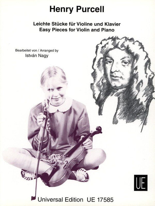 15 Easy Pieces for Violin by Henry Purcell, Arranged by Istvan Nagy