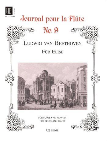 Beethoven - For Elise WoO 59 for Flute/Piano, Arranged by Hans-Wolfgang Riedel