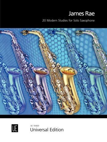 20 Modern Studies for Solo Saxophone by James Rae