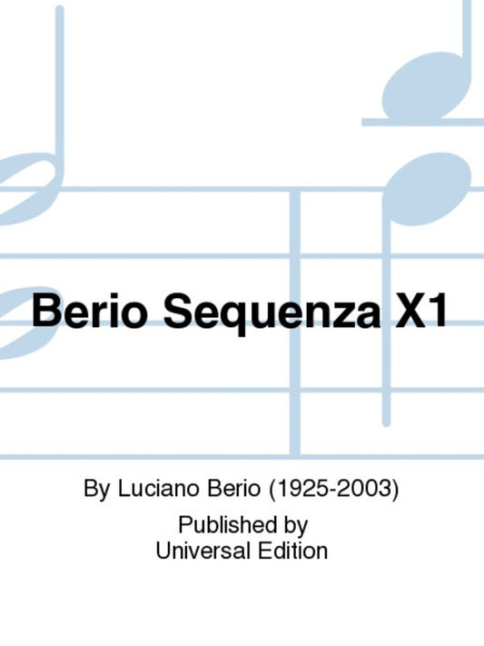 Sequenza Xi Solo Guitar