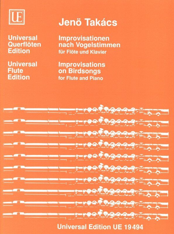 Takacs - Improvisations on Birdsongs for Flute and Piano