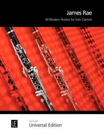 40 Modern Studies for Solo Clarinet by James Rae