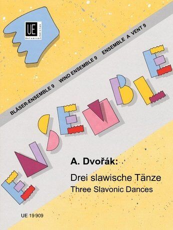 Dvorak - 3 Slavonic Dances Vol 9 Wind Ensemble SC/PTS