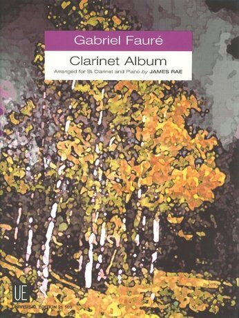 Gabriel Faure - Clarinet Album CLA/PNO