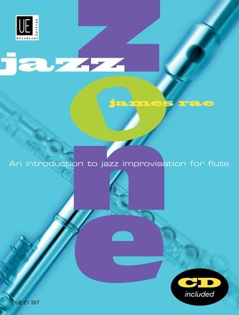 James Rae: Jazz Zone — Flute, Book/CD (Universal Edition)